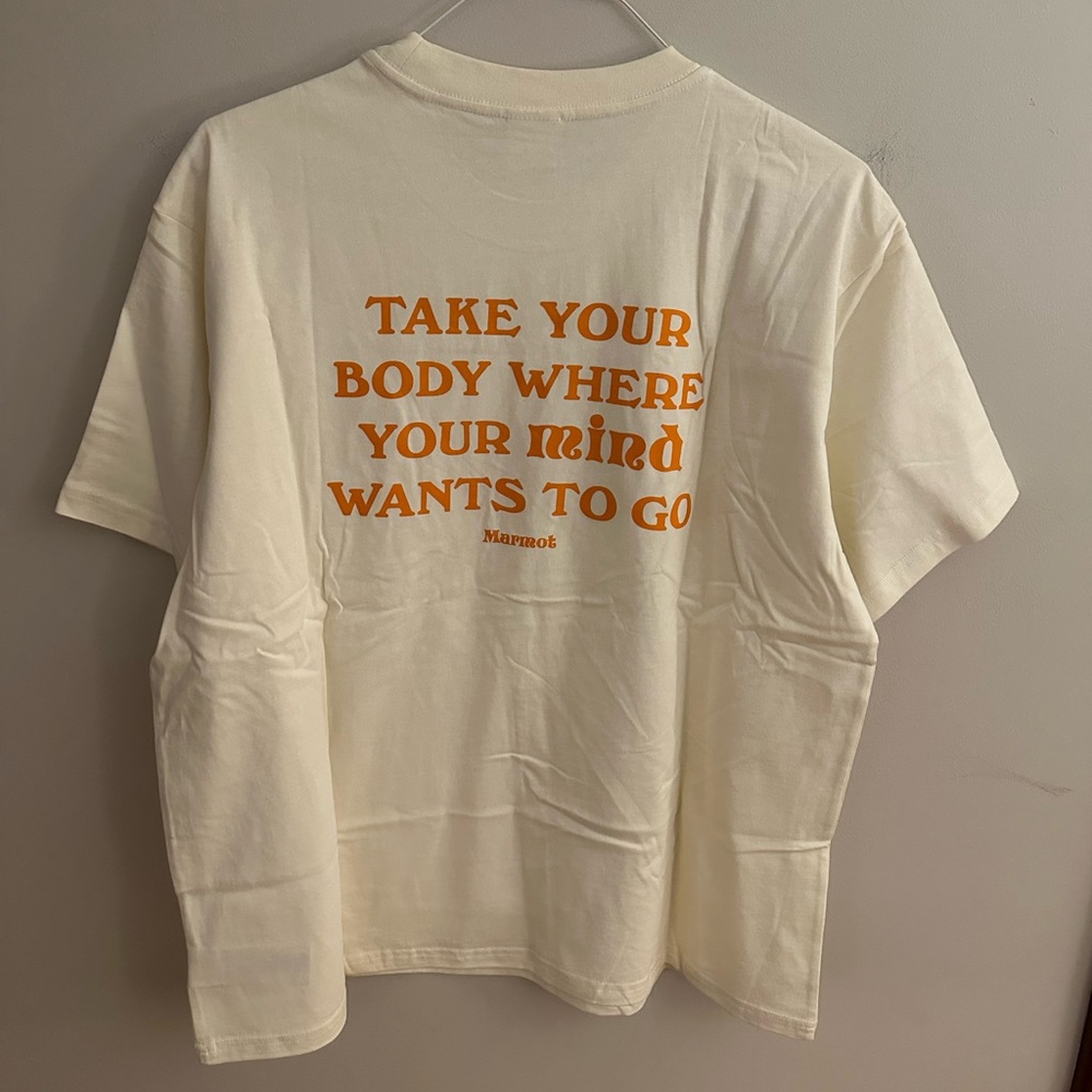 Marmot Off-White Tee - Picture 2 of 6